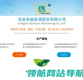 龙岩卓越新能源股份有限公司